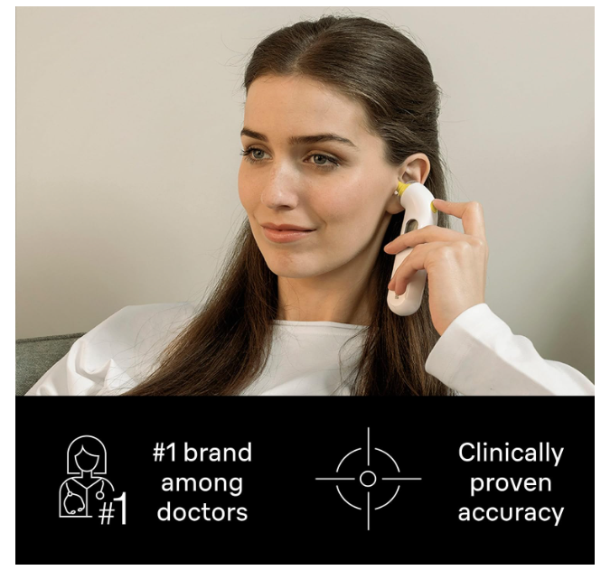 Braun ThermoScan 3 Ear Thermometer White