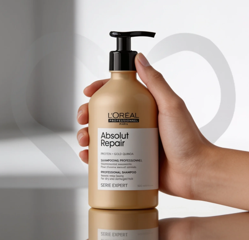 L'Oréal Professionnel Série Expert Absolut Repair Shampoo with Gold Quinoa 500ml
