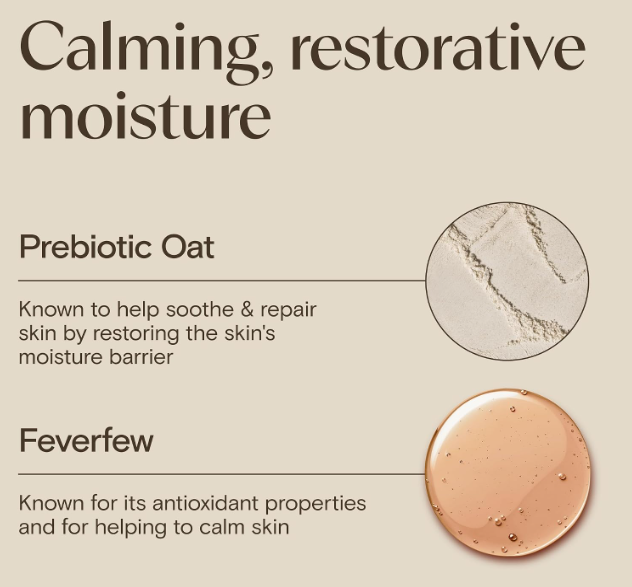 Aveeno Face Calm+Restore Oat Gel Moisturiser 50ml