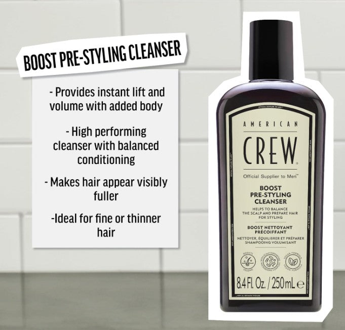 American Crew Boost Pre-Styling Cleanser 250ml