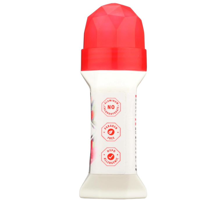 Crystal Essence Mineral Deodorant Roll-On Pomegranate 66ml