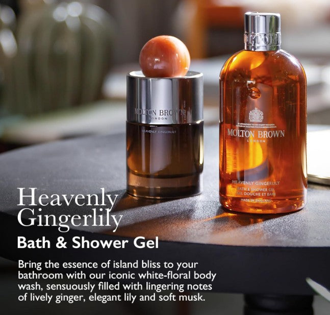 Molton Brown Heavenly Gingerlily Bath &amp; Shower Gel 300ml