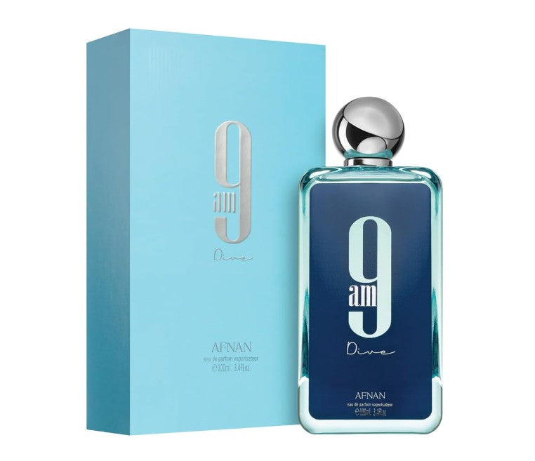 Afnan 9AM Dive Eau de Parfum Spray Unisex 100ml