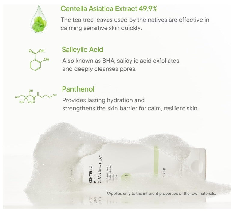 iUNIK Centella Mild Cleansing Foam 120ml