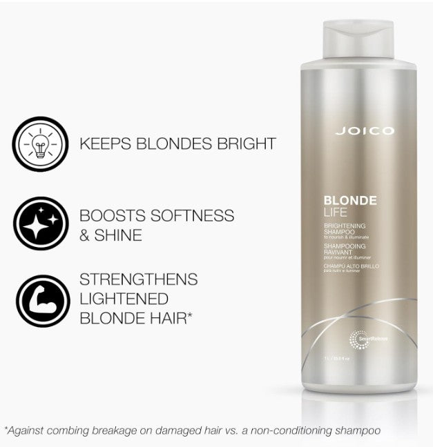 Joico Blonde Life Illuminating Shampoo &amp; Nourishing Conditioner 1000ml Duo Set