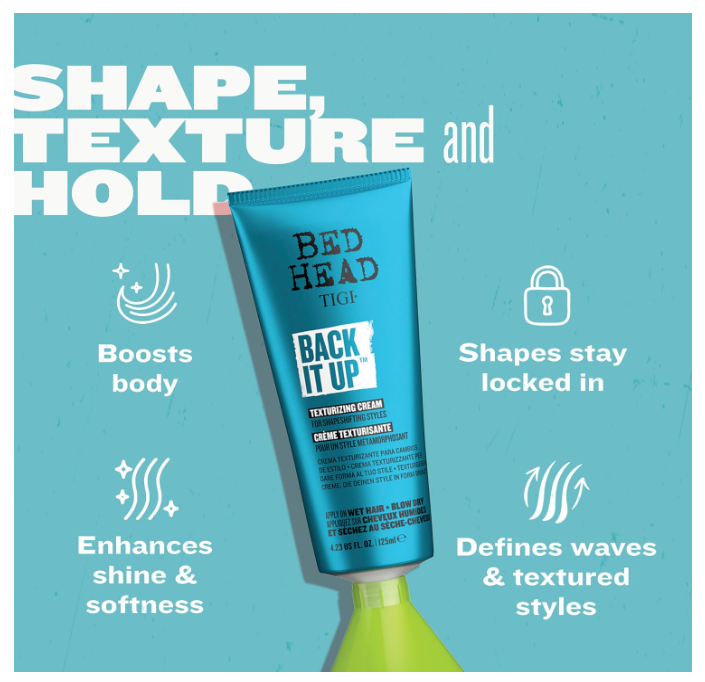 Bed Head by TIGI Back It Up Texture Cream 125ml