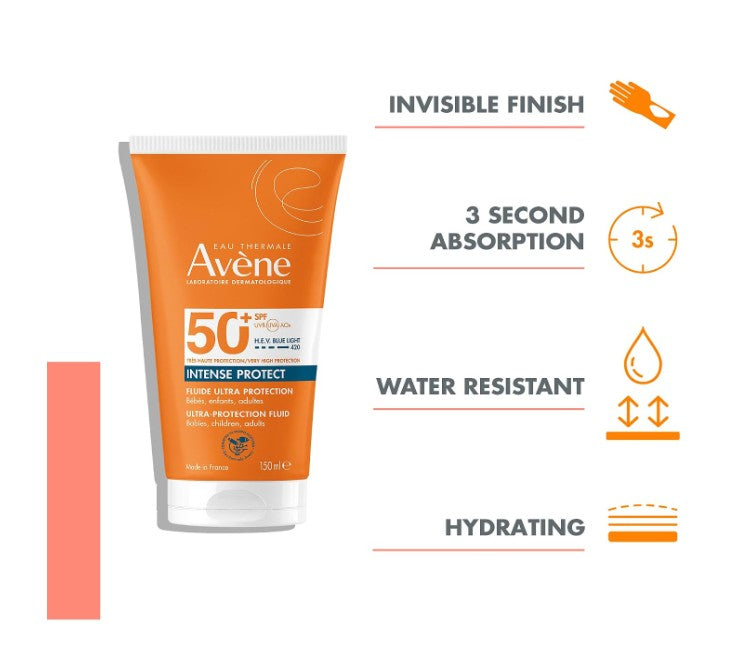 Avène Intense Protect Sun Fluid SPF 50+ 150ml