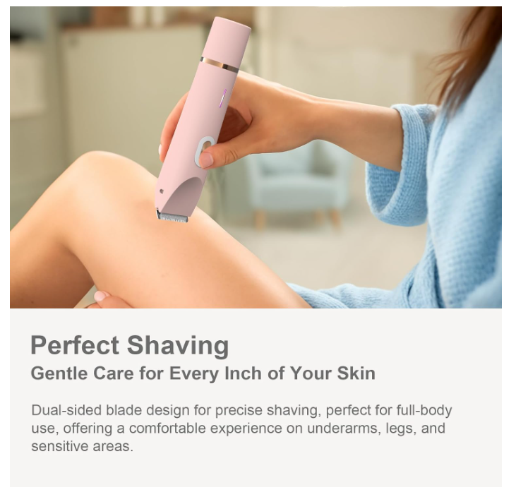 Surfou 2-in-1 Dual Head Shaver Bikini Trimmer