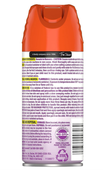 OFF! FamilyCare Insect Repellent VIII with Picaridin 2pck