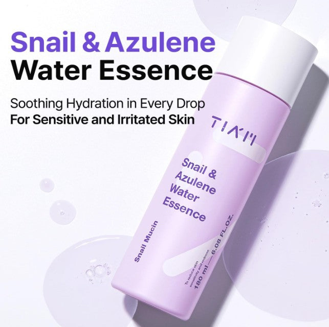 TIAM Snail & Azulene Water Essence 180ml