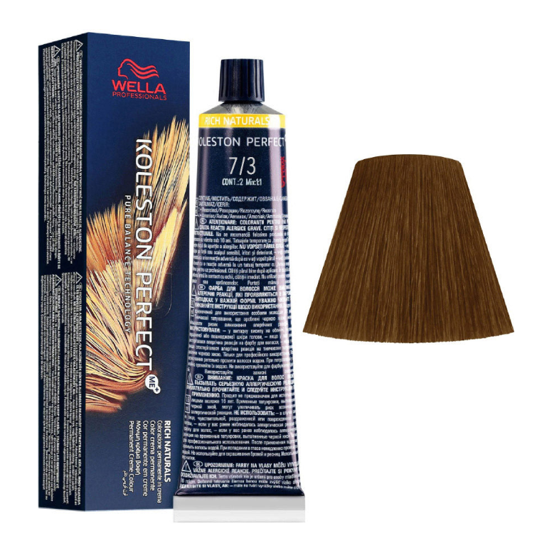 Wella Professionals Koleston Perfect Me+ 7/3 Medium Blonde Gold 60ml