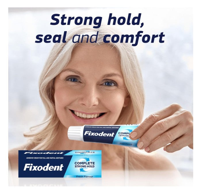 Fixodent Complete Denture Adhesive Cream - Fresh Flavour 70g