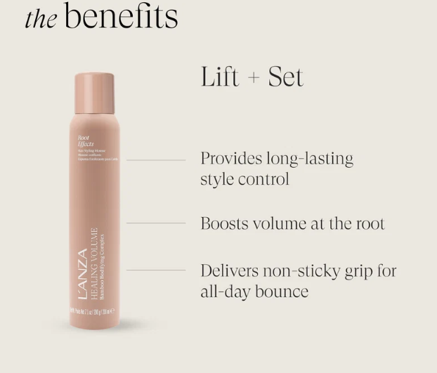 L'anza Healing Volume Root Effects Styling Mousse 200ml