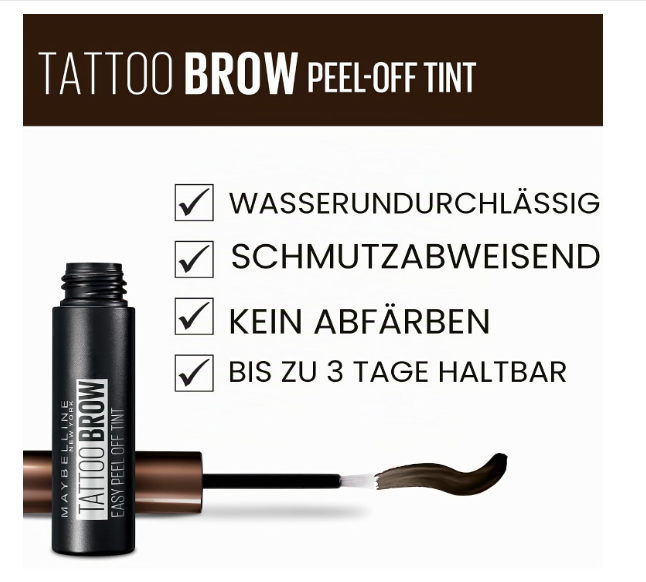 Maybelline New York Tattoo Brow No. 3 Dark Brown 5ml