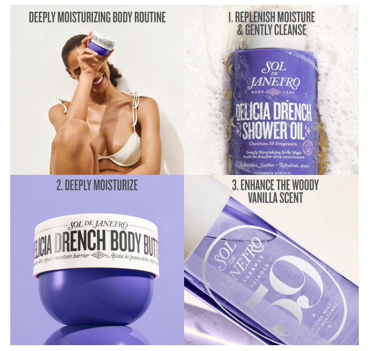 Sol de Janeiro Delícia Drench Body Butter 75ml
