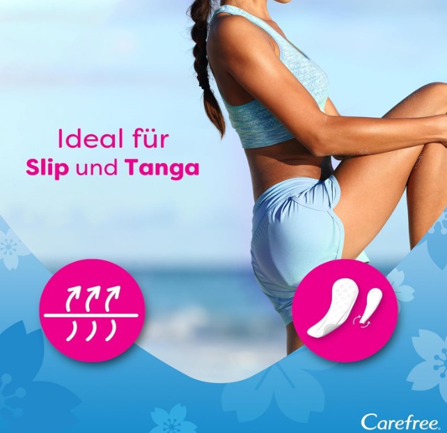 Carefree Cotton Feel Flexiform Pantiliners Pack of 56