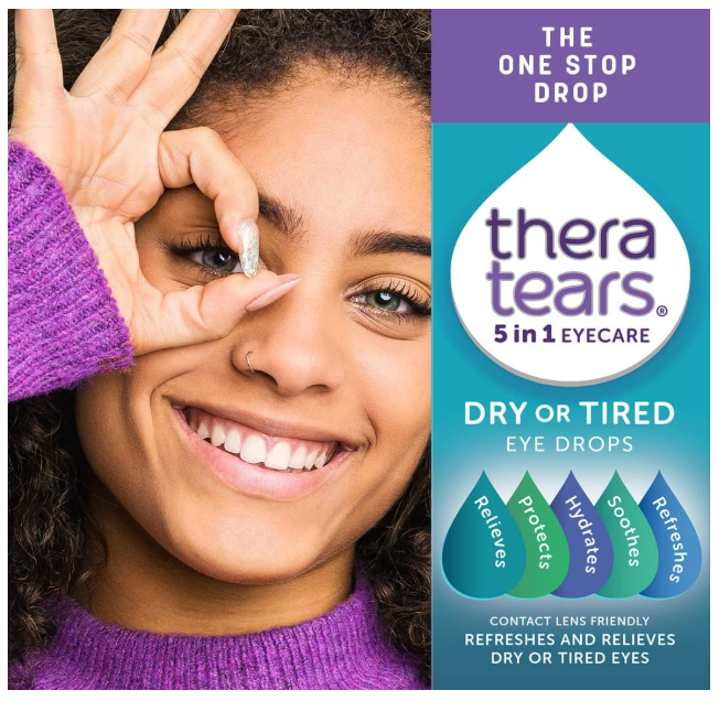 TheraTears 5 in 1 Eyecare Dry or Tired Eye Drops 10ml
