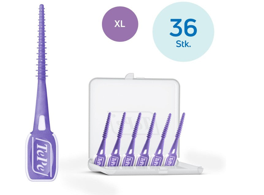 TePe EasyPick Dental Picks Purple XL 36 Pack