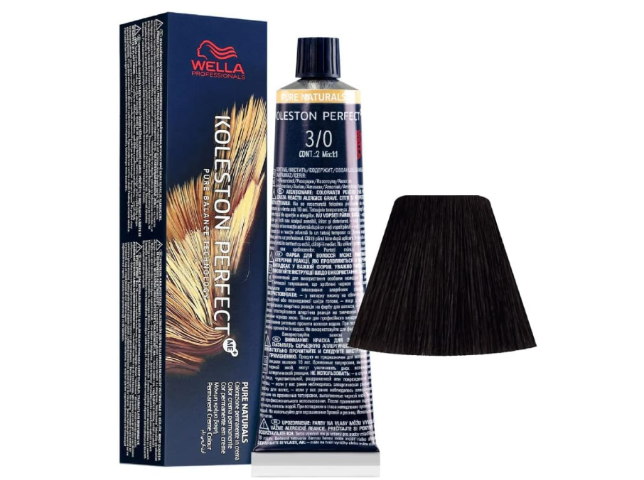 Wella Professionals Koleston Perfect Me+ 3/0 Dark Brown / Natural 60ml
