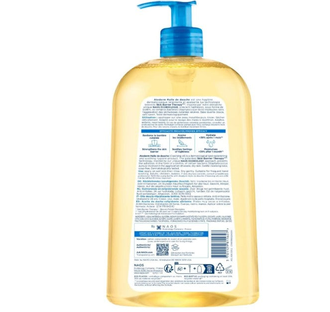 Bioderma Atoderm Gel Douche Ultra-Gentle Daily Cleanser 1L