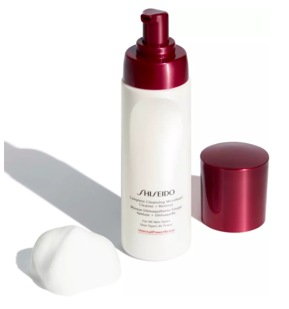 Shiseido InternalPowerResist Complete Cleansing Microfoam Cleanse + Remove 180ml