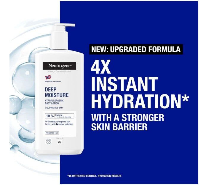 Neutrogena Formula Deep Moisture Body Lotion 400ml