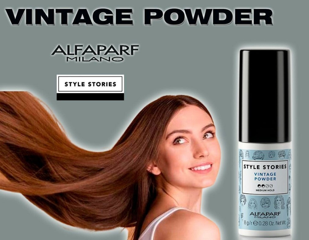 Alfaparf Milano Professional Style Stories Vintage Powder Medium Hold 8g