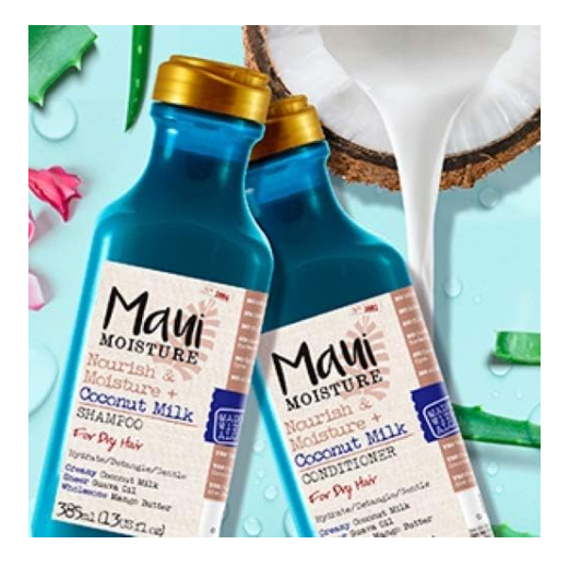 Maui Moisture Nourish &amp; Moisture + Coconut Milk Szampon 385ml