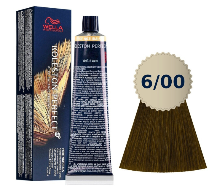 Wella Professionals Koleston Perfect Me 6/0 Dark Blonde 60ml – 2 Pack
