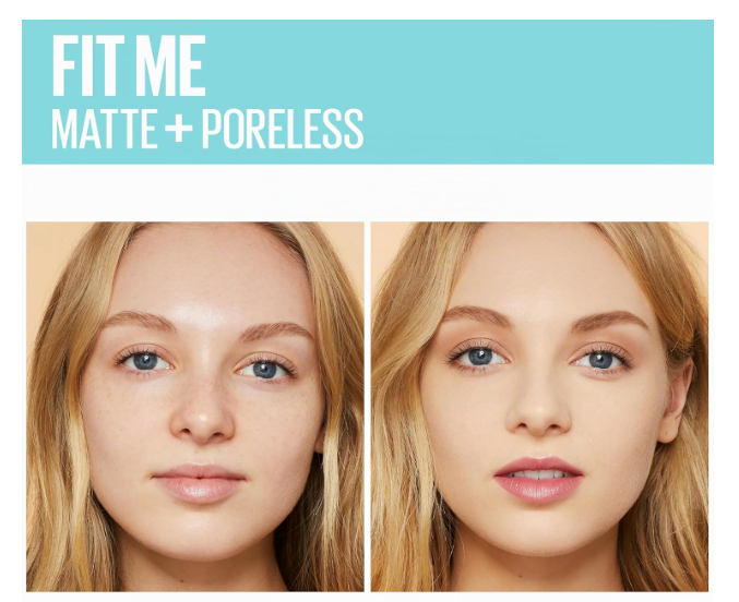 Maybelline New York Fit Me Matte &amp; Poreless Foundation 105 Natural Ivory 30ml