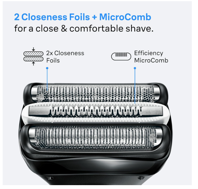 Braun Series 3 ProSkin Electric Shaver Blue