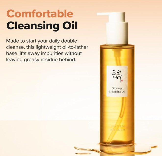 Beauty of Joseon Ginseng Cleansing Oil Makeup Remover 210ml