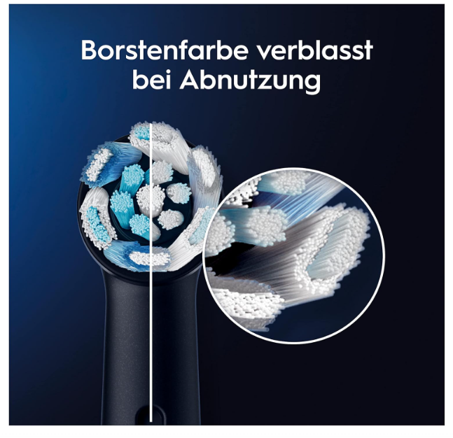 Oral-B iO Ultimate Clean Replacement Brush Heads Black 4 Pack