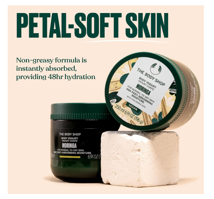 The Body Shop Moringa Body Yogurt 200ml