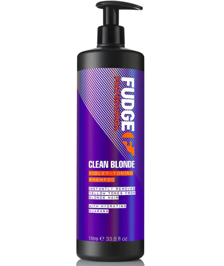 Fudge Professional Clean Blonde Damage Rewind Shampoo 1L