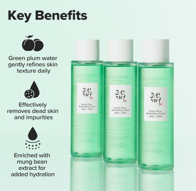 Beauty of Joseon Green Plum Refreshing Toner : AHA + BHA 152ml