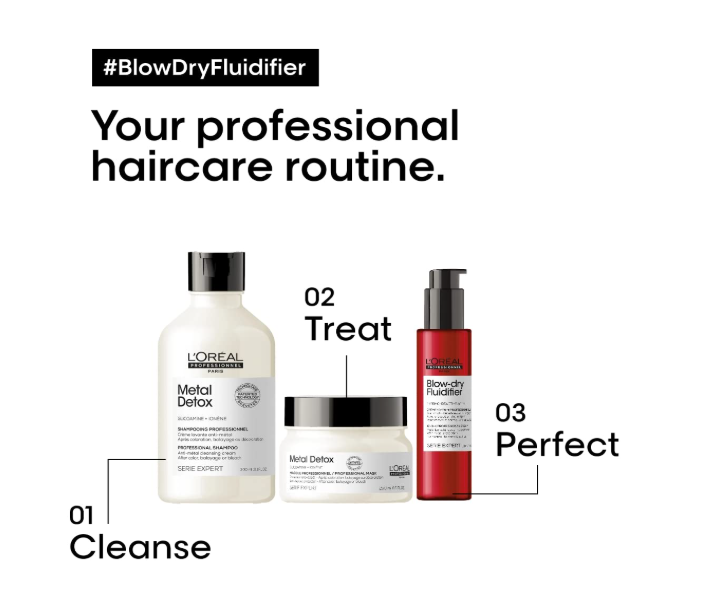 L'Oréal Professionnel Série Expert Blow-Dry Fluidifier Leave-In Cream 150ml