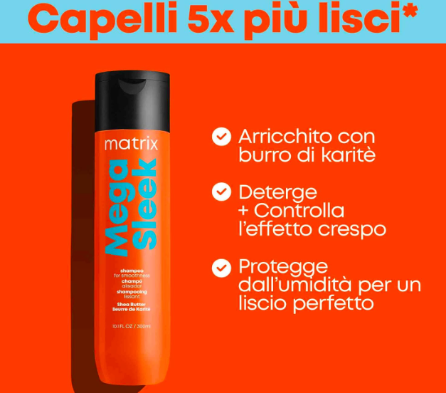 Matrix Mega Sleek Shampoo 300ml