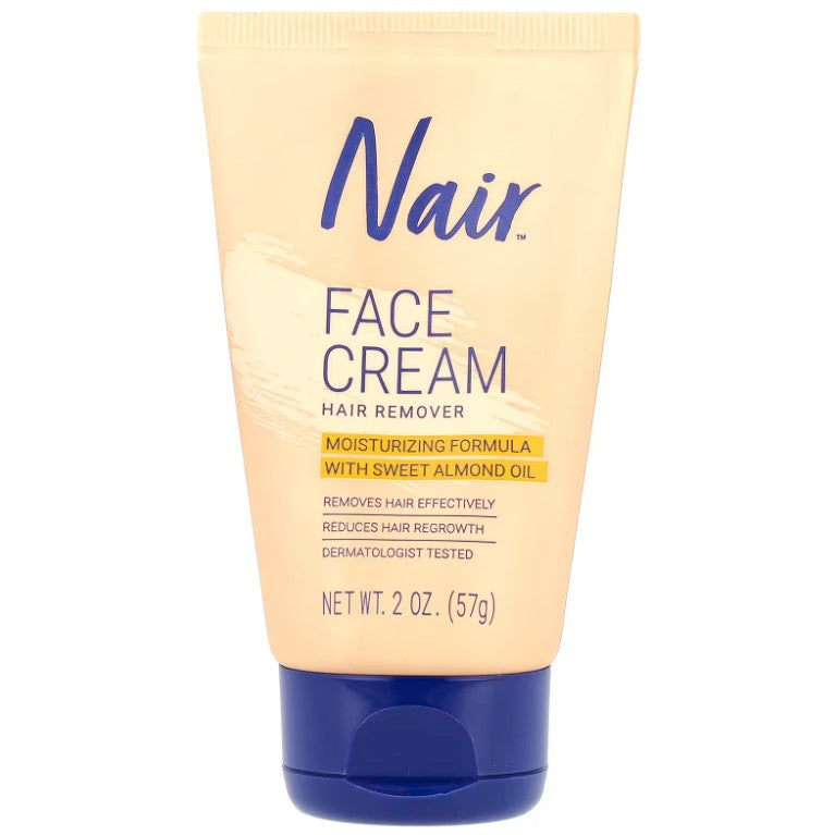 Nair Hair Removal Cream for Face with Special Moisturizers 57g