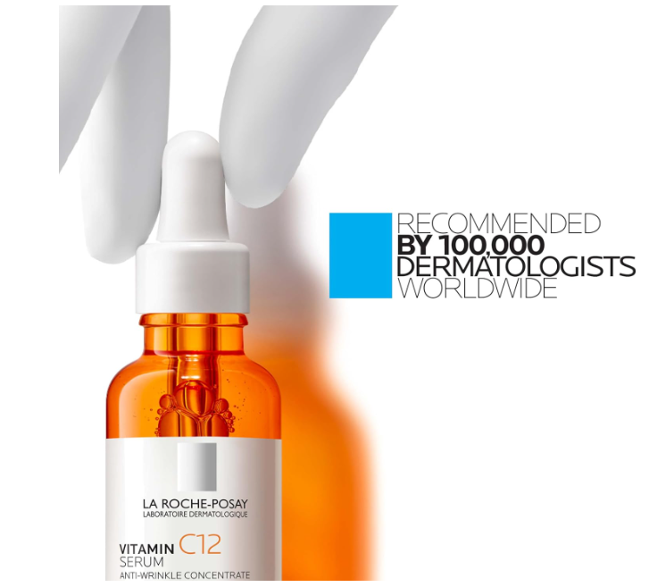La Roche-Posay Pure Vitamin C12 Serum Anti-Wrinkle Radiance Restoring Face Serum 30ml