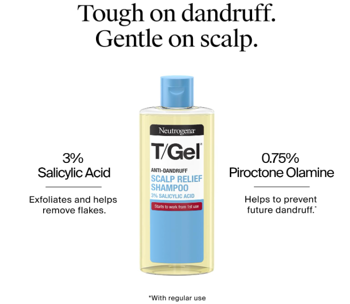 Neutrogena T/Gel Anti-Dandruff Scalp Relief Shampoo 250ml