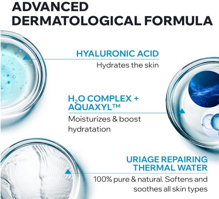 Uriage Moisturizing Face Cream with Hyaluronic Acid 40ml