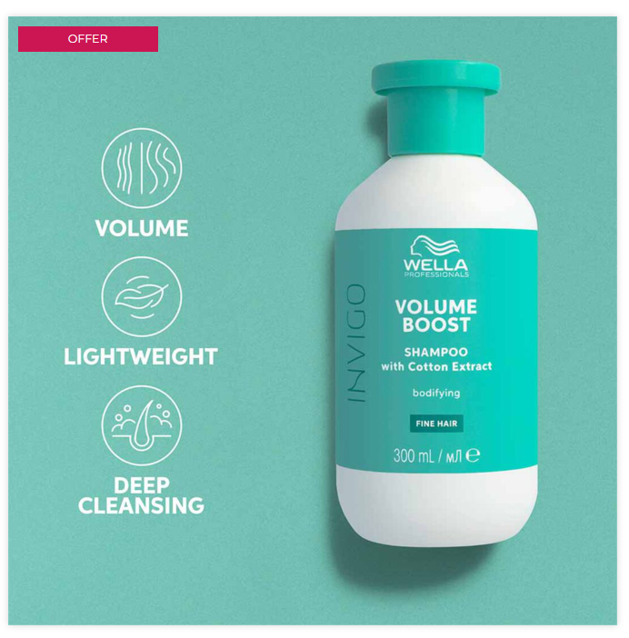 Wella Professionals Invigo Volume Boost Bodifying Shampoo 1L