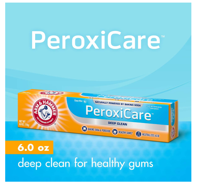 Arm & Hammer PeroxiCare Deep Clean Toothpaste 6oz