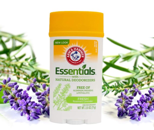 Arm &amp; Hammer Essentials Natural Deodorant, Rosemary Lavender (2.5oz, 2-Pack)