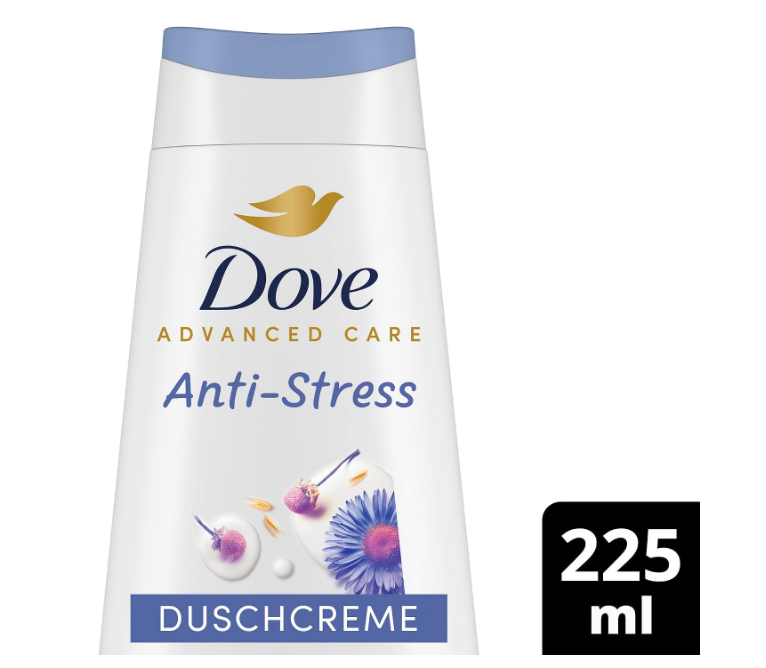 Dove Advanced Care Anti-Stress Shower Cream 225ml