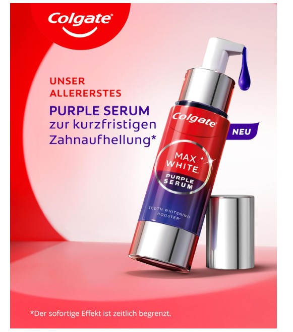 Colgate Max White Purple Serum 40ml