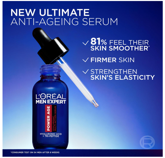 L'Oréal Paris Men Expert Power Age Hyaluronic Serum 30ml