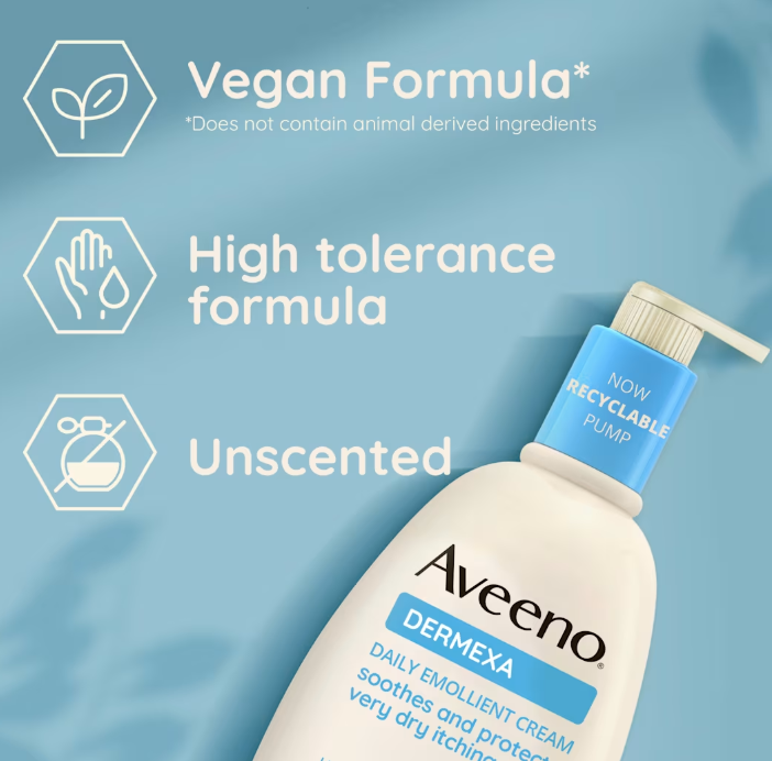 Aveeno Dermexa Daily Emollient Cream 500ml