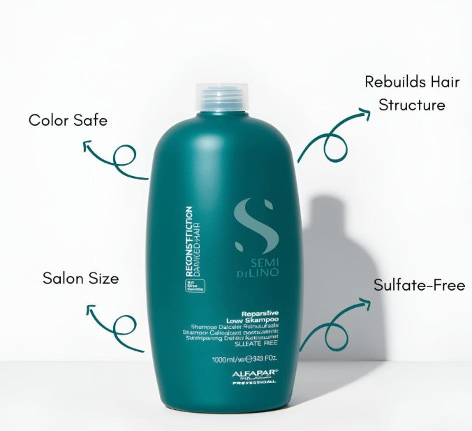Alfaparf Milano Semi Di Lino Reconstruction Reparative Low Shampoo 1000ml